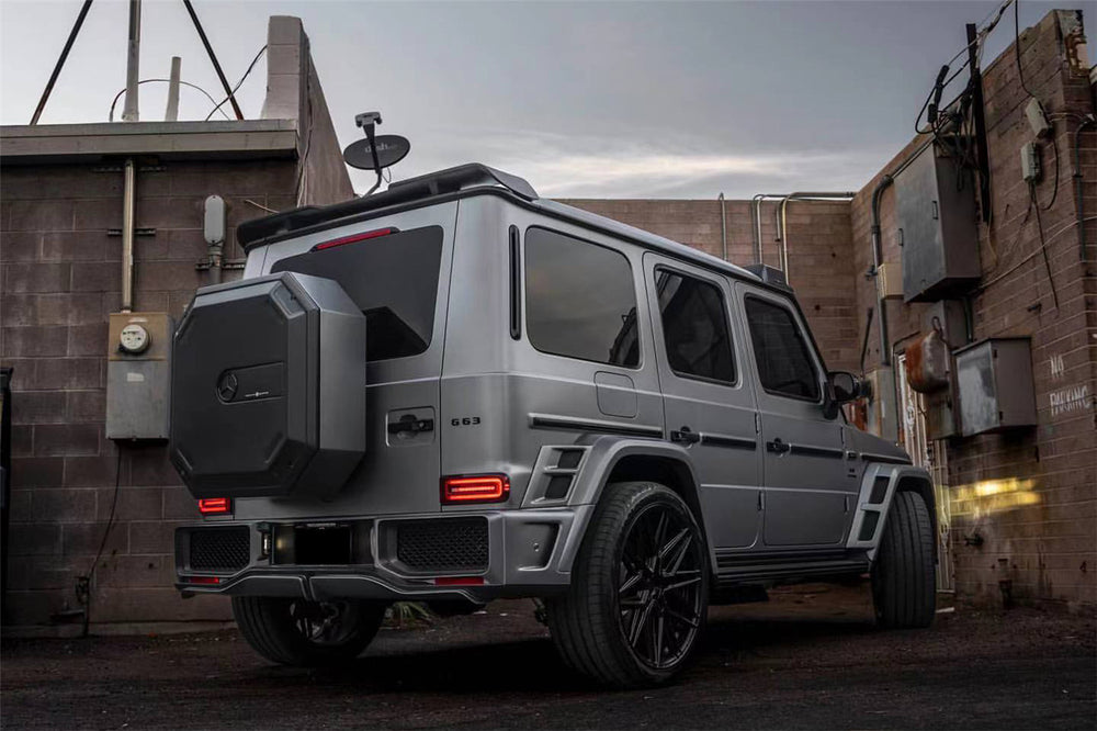 2019-2025 Mercedes Benz W464 | W465 G Wagon IMP Style Carbon Fiber Spare Wheel Tire Replacement | Fits G500, G550, G63 AMG - DarwinPRO Aerodynamics