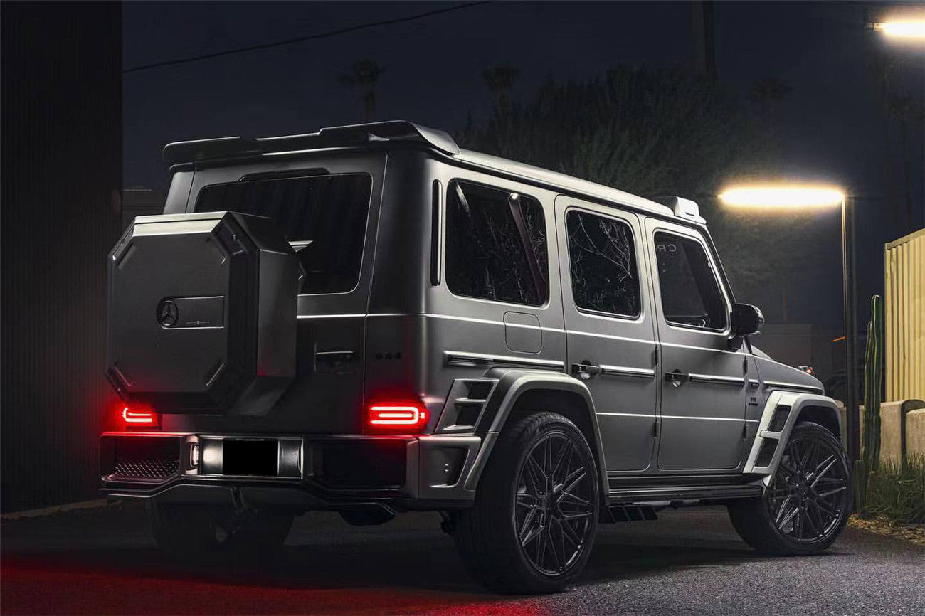 2019-2025 Mercedes Benz W464 | W465 G Wagon IMP Style Carbon Fiber Spare Wheel Tire Replacement | Fits G500, G550, G63 AMG - DarwinPRO Aerodynamics