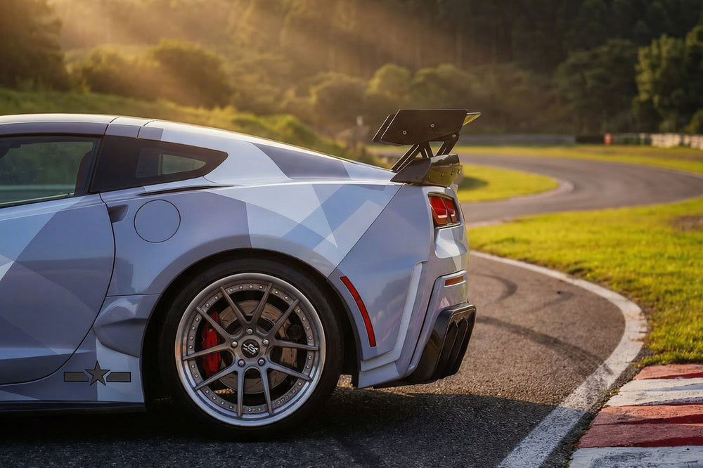 2013-2017 Chevrolet Corvette C7 Z51 BKSS Style Fiber Reinforce