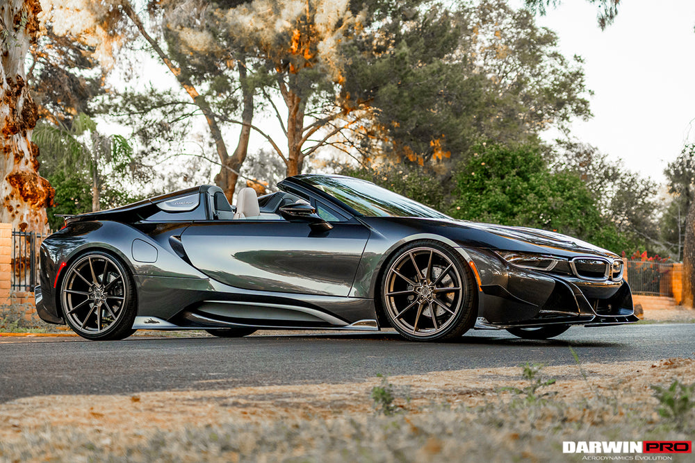 2014-2018 BMW i8 BZK Carbon Fiber Front Lip Splitter - DarwinPRO Aerodynamics