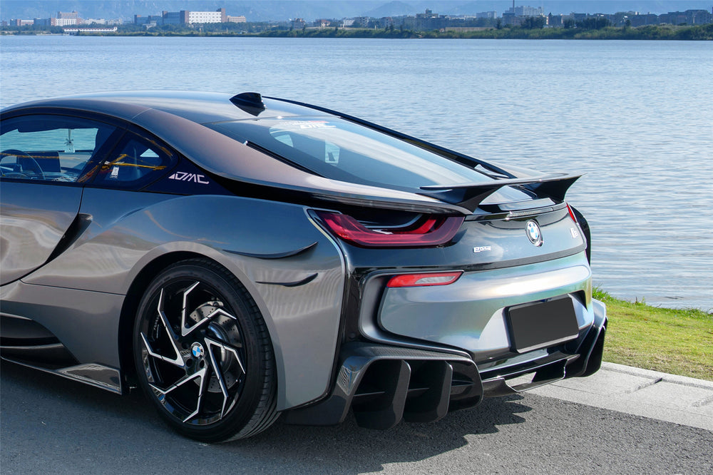 2014-2020 BMW i8 BZK Carbon Fiber Rear Canards