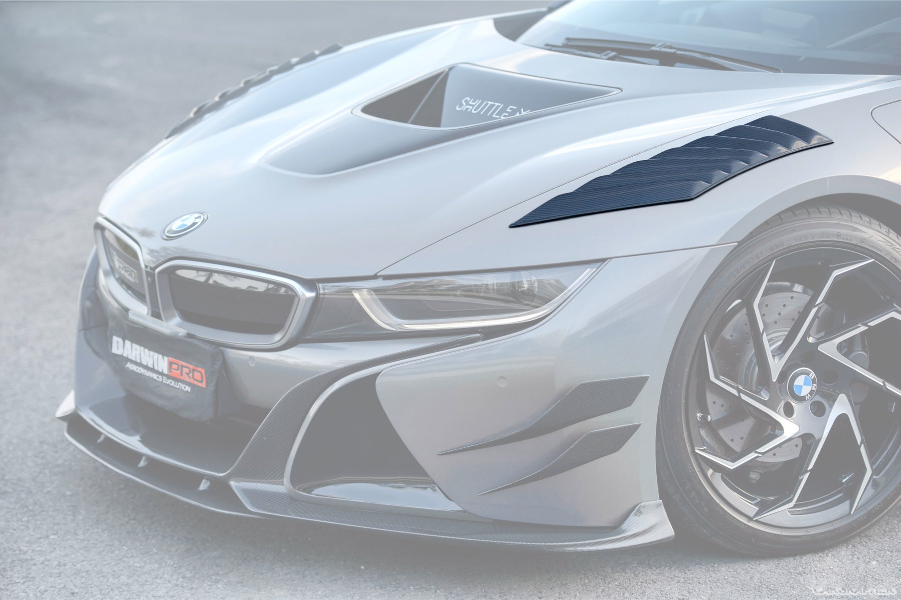 2014-2020 BMW i8 BZK Carbon Fiber Front Fender Vents