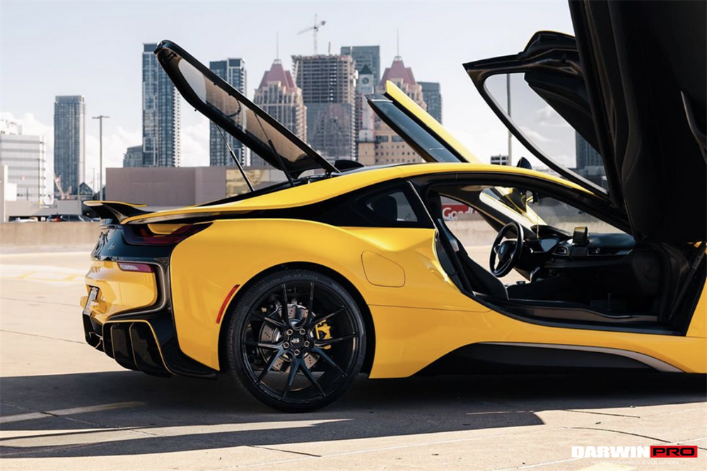 2014-2018 BMW i8 BZK Carbon Fiber Trunk Spoiler - DarwinPRO Aerodynamics