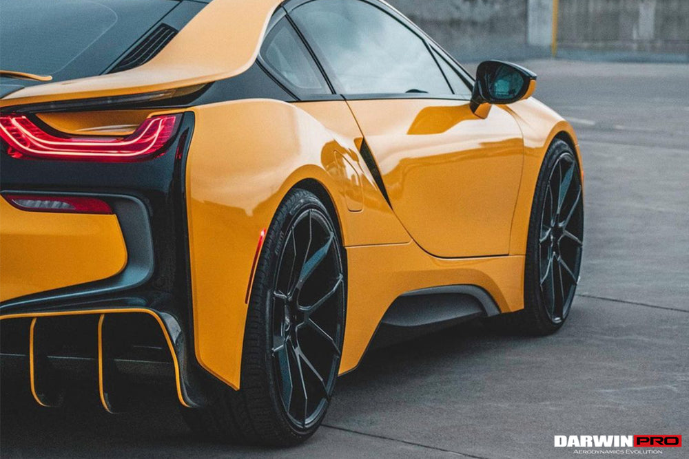 2014-2018 BMW i8 BZK Carbon Fiber Rear Diffuser - DarwinPRO Aerodynamics