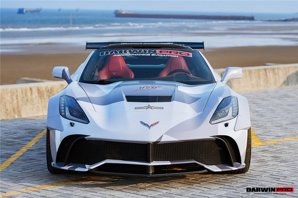 2013-2019 Corvette C7 Z51 Grandsport Z06 BKSS Style Trunk Wing Spoiler - DarwinPRO Aerodynamics