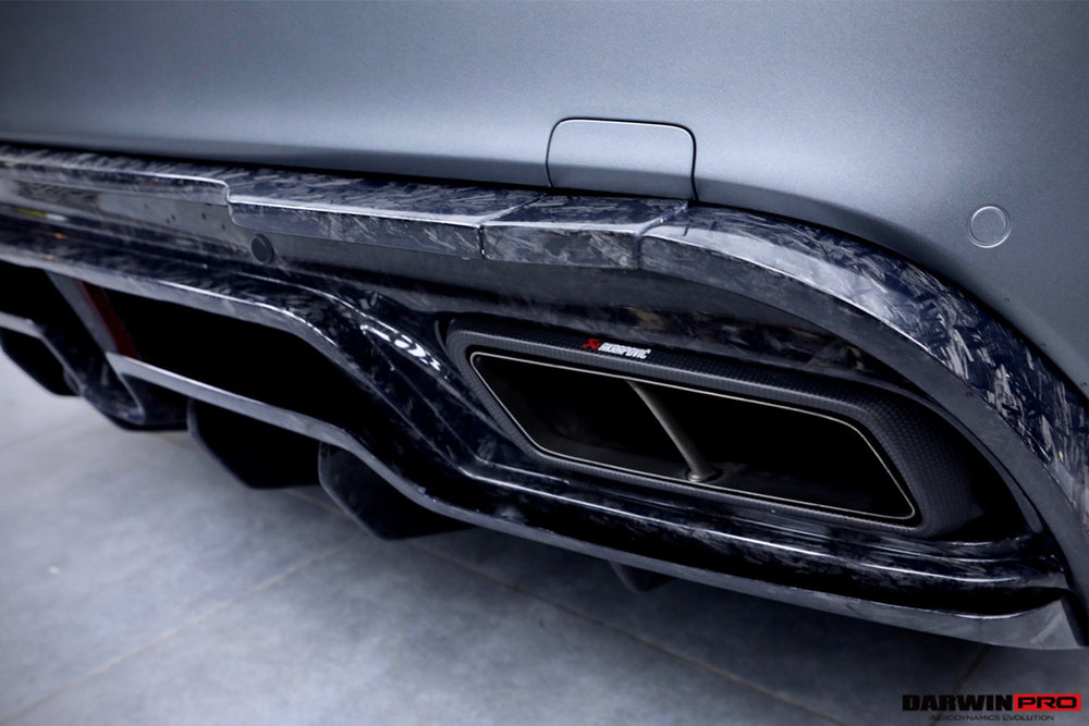 2015-2021 Mercedes Benz W205 C63 S AMG Sedan IMP Performance Carbon Fiber Rear Diffuser - DarwinPRO Aerodynamics