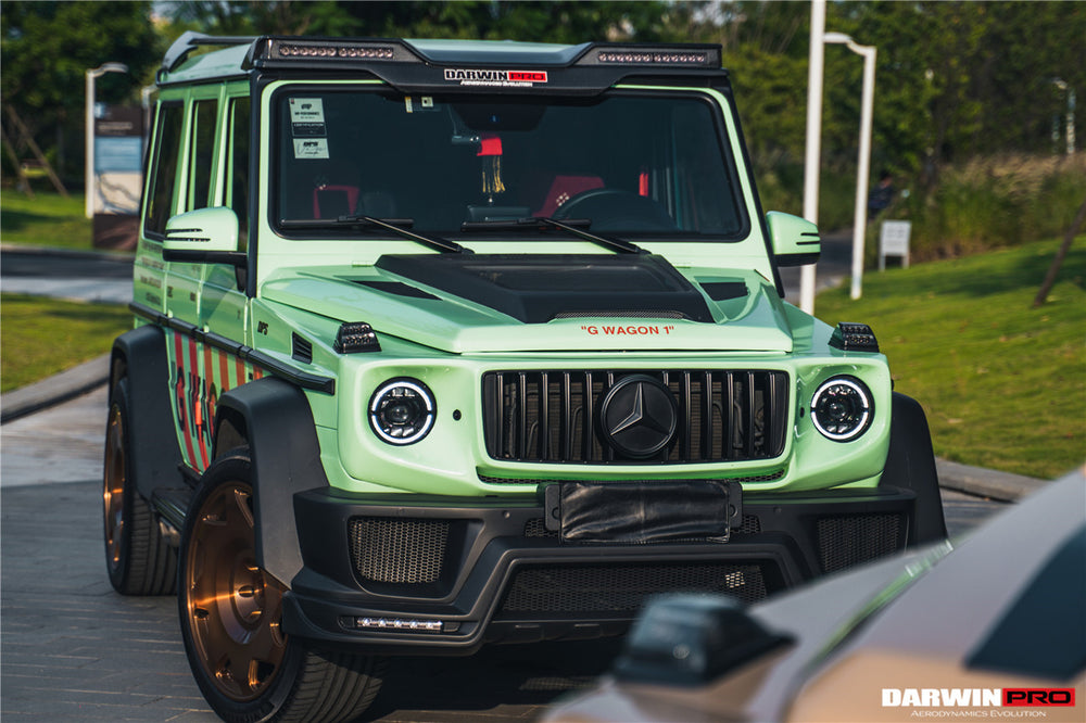 2006-2018 Mercedes Benz W463 G Class Wagon IMP Performance Front Roof Spoiler - DarwinPRO Aerodynamics