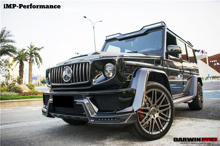 2006-2018 Mercedes Benz W463 G Class Wagon IMP Performance Front Roof Spoiler - DarwinPRO Aerodynamics