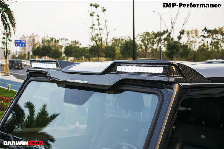 2006-2018 Mercedes Benz W463 G Class Wagon IMP Performance Front Roof Spoiler - DarwinPRO Aerodynamics