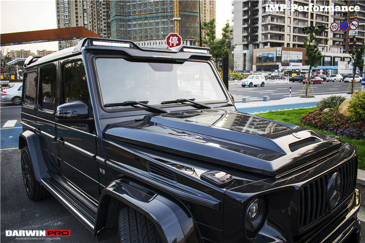 2006-2018 Mercedes Benz W463 G Class Wagon IMP Performance Front Roof Spoiler - DarwinPRO Aerodynamics