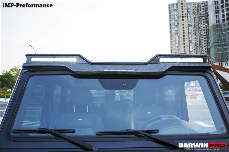 2006-2018 Mercedes Benz W463 G Class Wagon IMP Performance Front Roof Spoiler - DarwinPRO Aerodynamics