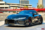  2019-UP Toyota GR Supra (J29 & DB) A90 A91 BKSSII Style Partial Carbon Fiber Front Bumper 