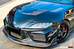  2019-UP Toyota GR Supra (J29 & DB) A90 A91 BKSSII Style Partial Carbon Fiber Front Bumper 