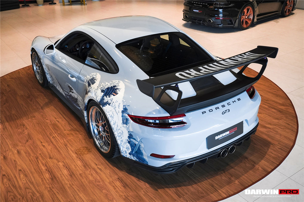 DarwinPRO 2017-2019 Porsche 911 991.2 GT3 Only GT2RS Style Trunk Spoiler Wing