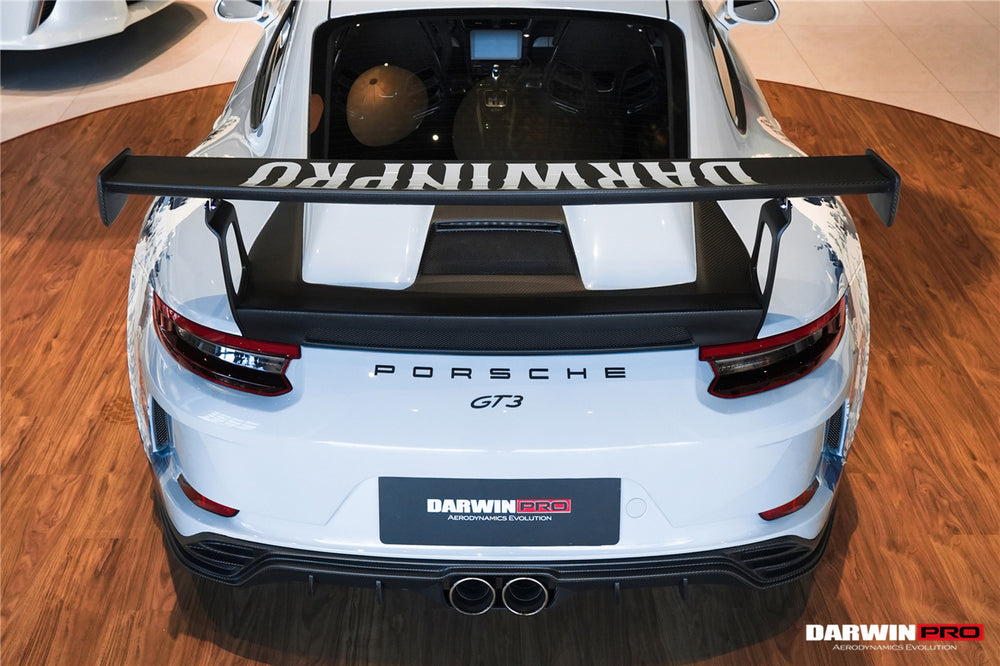 DarwinPRO 2017-2019 Porsche 911 991.2 GT3 Only GT2RS Style Trunk Spoiler Wing