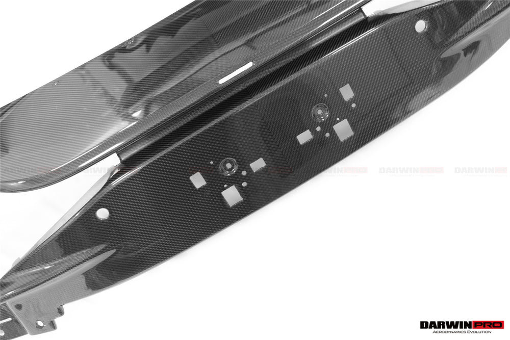 DarwinPRO 2016-2023 Aston Martin DB11 Dry Carbon Fiber Rear Diffuser Lip