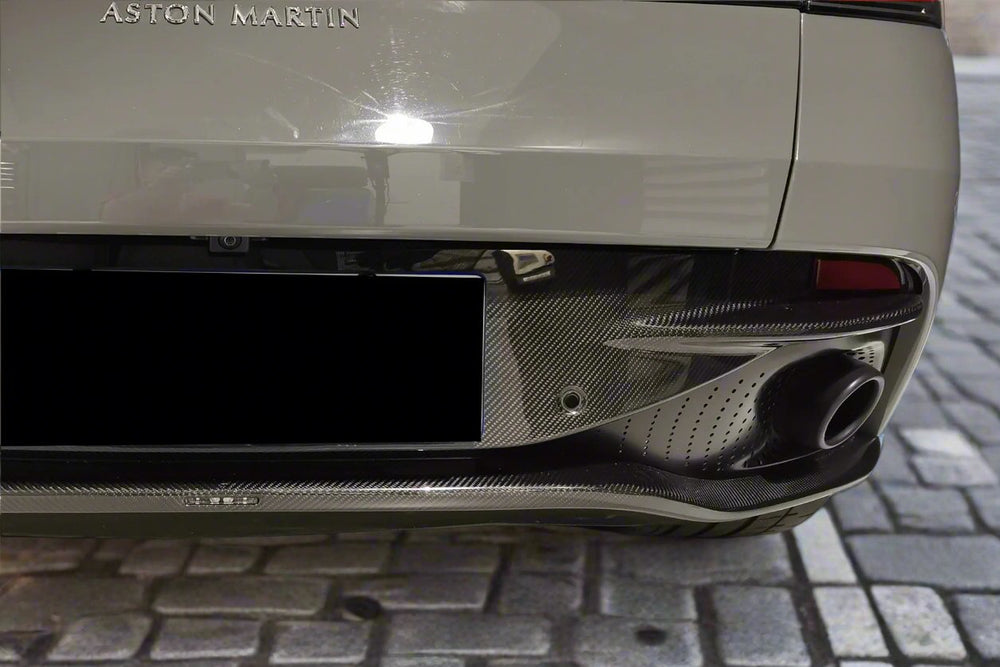 DarwinPRO 2016-2023 Aston Martin DB11 Dry Carbon Fiber Rear Diffuser Lip