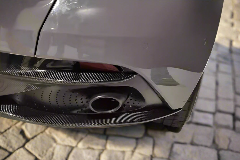 DarwinPRO 2016-2023 Aston Martin DB11 Dry Carbon Fiber Rear Diffuser Lip