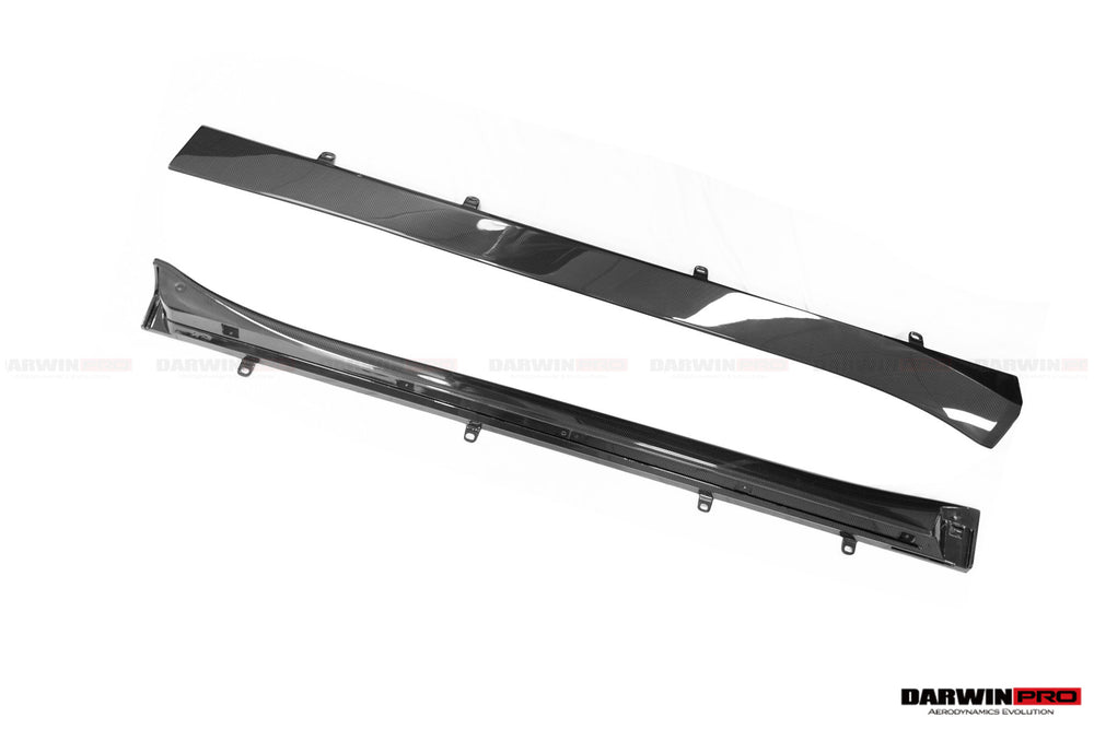 DarwinPRO 2016-2023 Aston Martin DB11 Dry Carbon Fiber Side Skirts