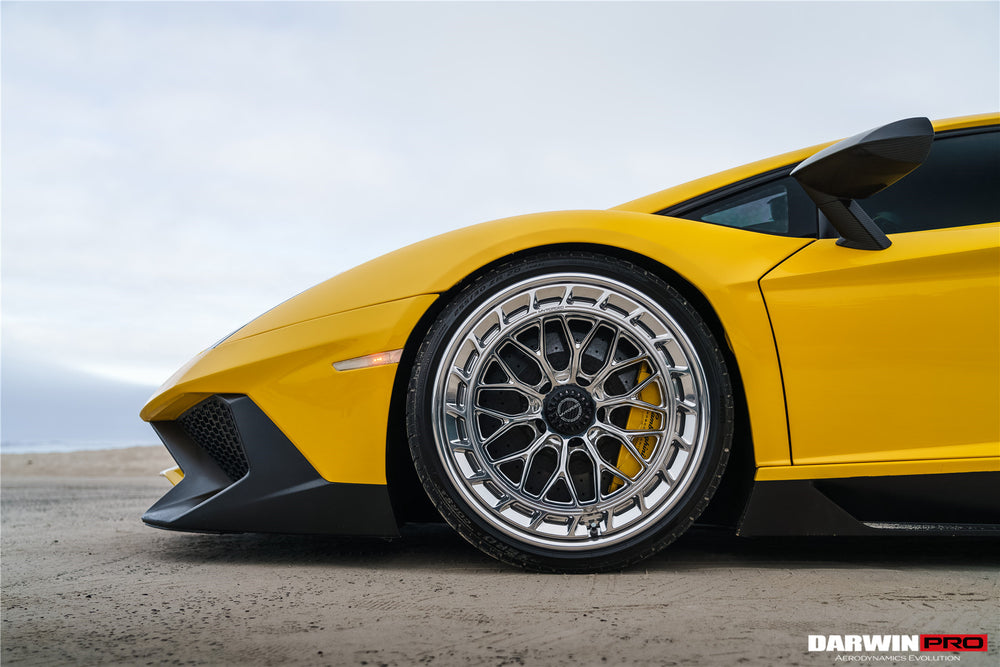 DarwinPRO 2011-2021 Lamborghini Aventador LP700 LP740 Coupe & Roadster SV Style Front Bumper