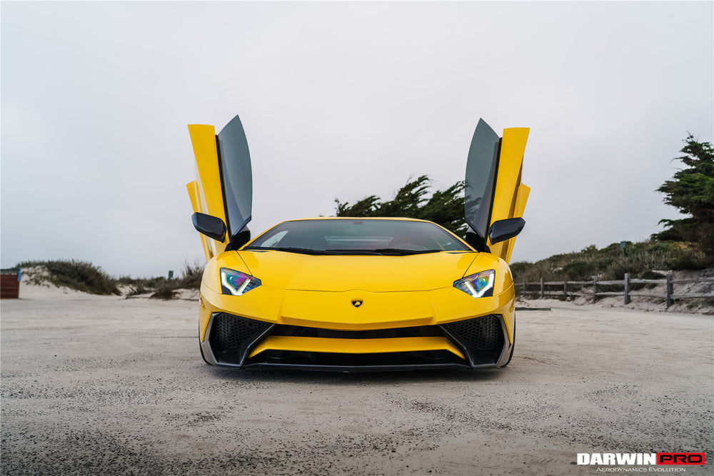 DarwinPRO 2011-2021 Lamborghini Aventador LP700 LP740 Coupe & Roadster SV Style Front Bumper