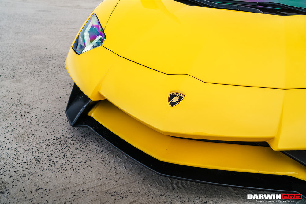 DarwinPRO 2011-2021 Lamborghini Aventador LP700 LP740 Coupe & Roadster SV Style Front Bumper