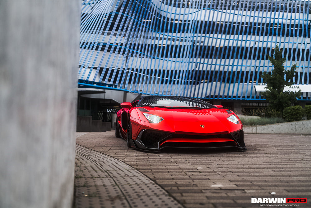 Kit completo de carrocería aerodinámica de fibra de carbono con carrocería ancha estilo SV-BKSSII para Lamborghini Aventador LP700 Coupe DarwinPRO 2011-2016