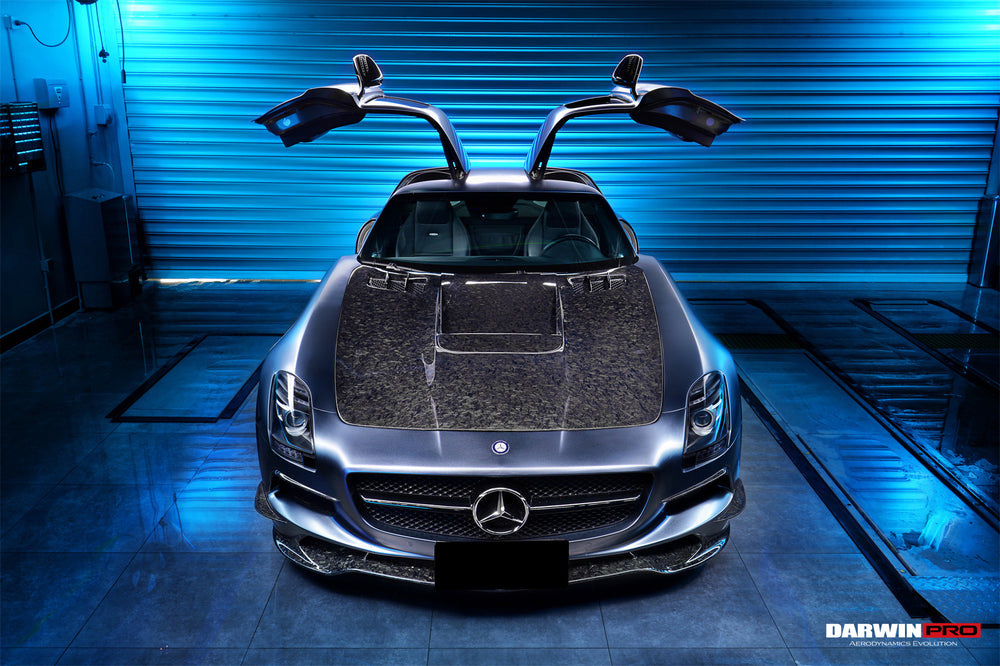 DarwinPRO 2010-2015 Mercedes Benz W197 SLS AMG BKSS Style Front Bumper - DarwinPRO Aerodynamics