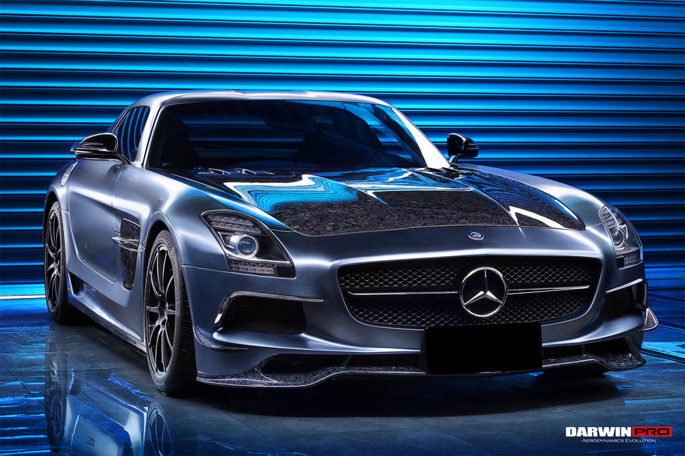 DarwinPRO 2010-2015 Mercedes Benz W197 SLS AMG BKSS Style Full Body Kit (Not Wide Kit) - DarwinPRO Aerodynamics