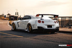  DarwinPRO 2008-2022 Nissan GTR R35 CBA & DBA & EBA BKSSII Style Rear Bumper with Diffuser & LED Light 