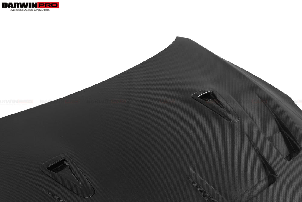 DarwinPRO 2008-2023 Nissan GTR R35 CBA DBA EBA BKSSII Style Carbon Fiber Hood