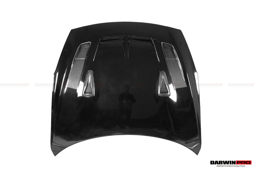 DarwinPRO 2008-2023 Nissan GTR R35 CBA DBA EBA BKSSII Style Carbon Fiber Hood