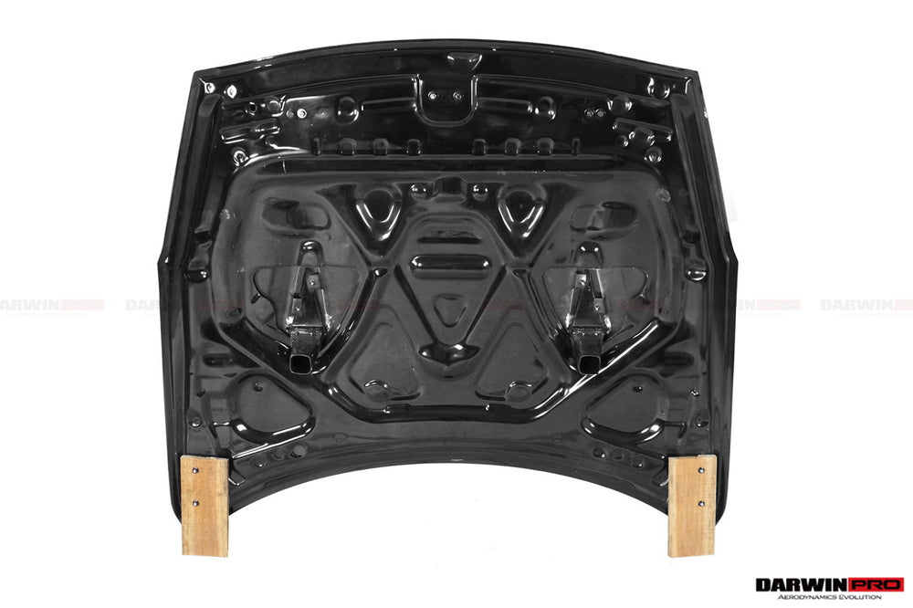 DarwinPRO 2008-2023 Nissan GTR R35 CBA DBA EBA BKSSII Style Carbon Fiber Hood