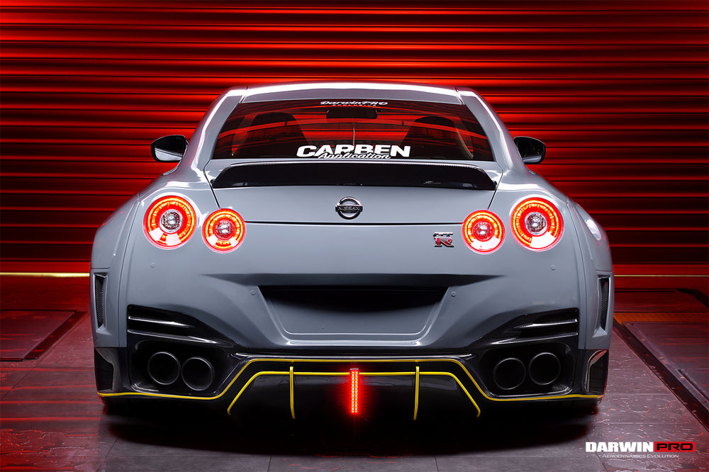 DarwinPRO 2008-2022 Nissan GTR R35 CBA & DBA & EBA BKSSII Style Partial Carbon Fiber Full Wide Body Kit