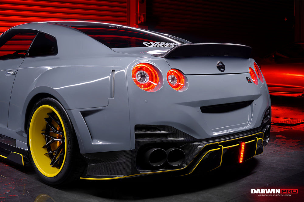 DarwinPRO 2008-2022 Nissan GTR R35 CBA & DBA & EBA BKSSII Style Partial Carbon Fiber Full Wide Body Kit