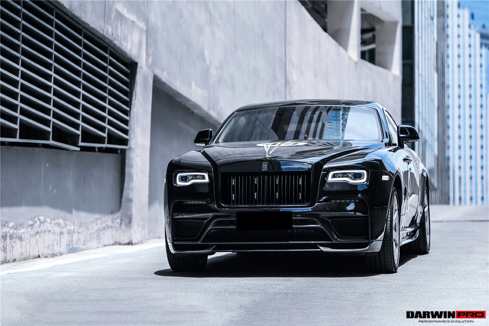 Rolls-Royce Wraith/Dawn 2016-2020: parachoques delantero de fibra de carbono con parte BKSS