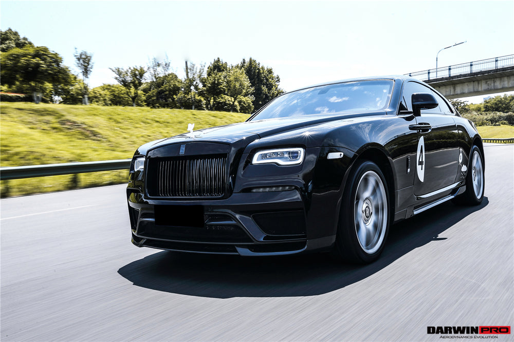 Rolls-Royce Wraith/Dawn 2016-2020: parachoques delantero de fibra de carbono con parte BKSS