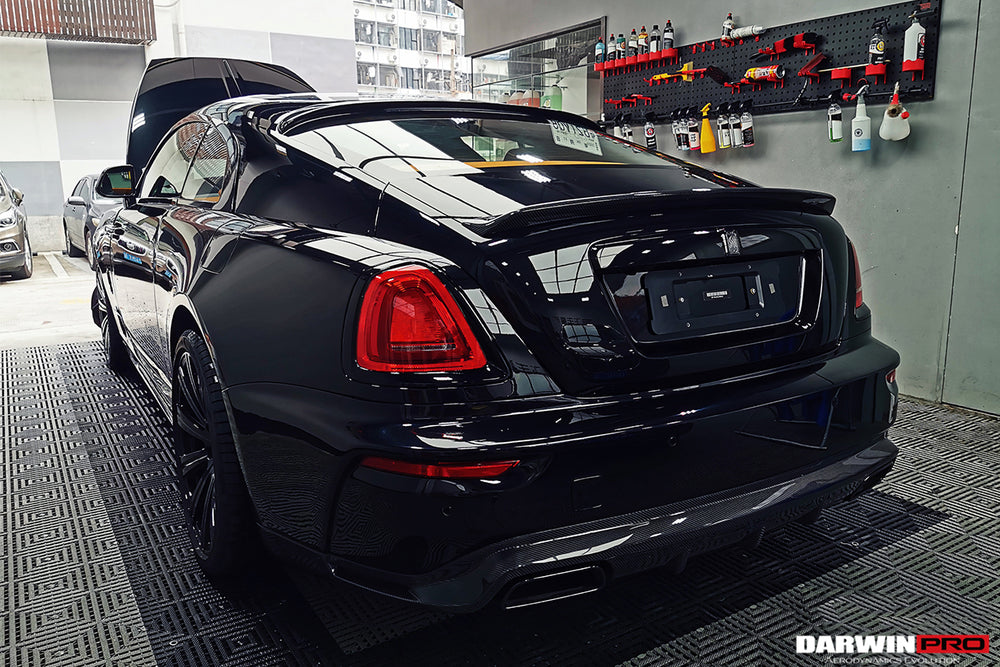 DarwinPRO 2016-2020 Rolls-Royce Wraith BKSS Style Carbon Fiber Roof Spoiler