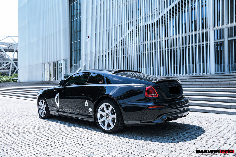 Faldones laterales de fibra de carbono estilo Rolls-Royce Wraith BKSS 2016-2020