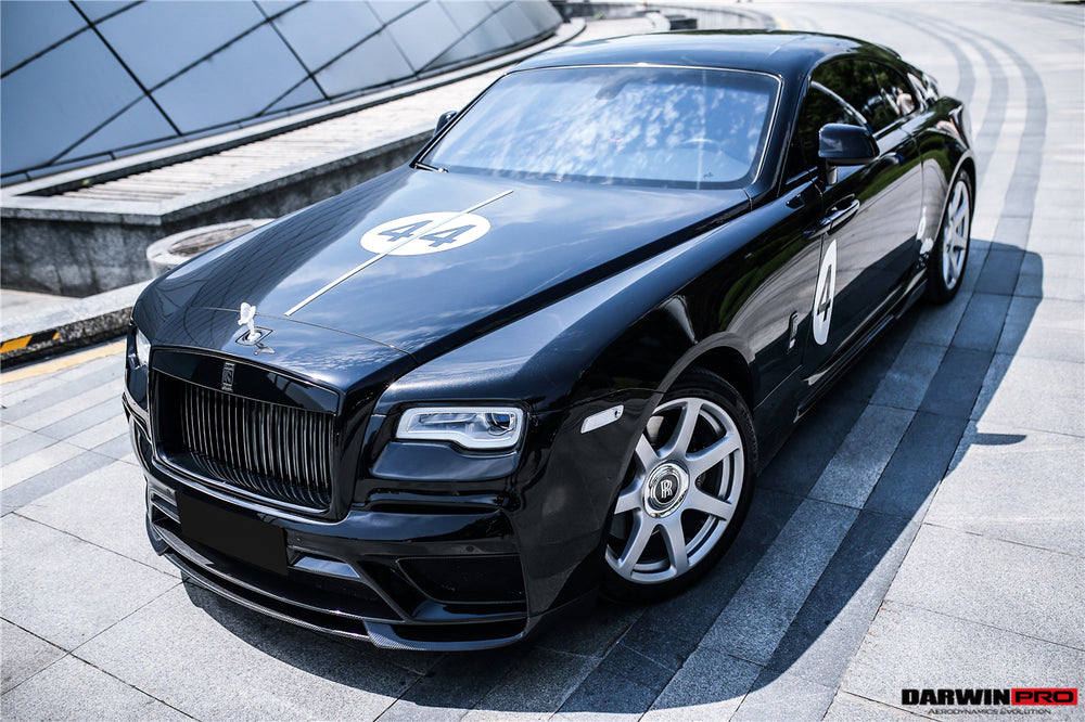 DarwinPRO 2016-2020 Rolls-Royce Wraith BKSS Style Carbon Fiber Side Skirts - DarwinPRO Aerodynamics