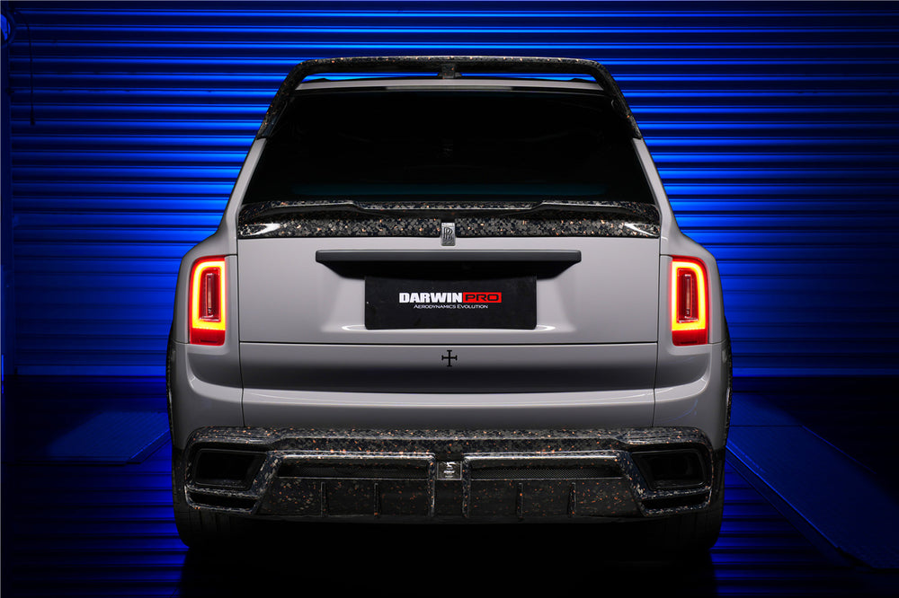 DarwinPRO 2018-2024 Rolls-Royce Cullinan BKSS Style Carbon Fiber Roof Spoiler - DarwinPRO Aerodynamics