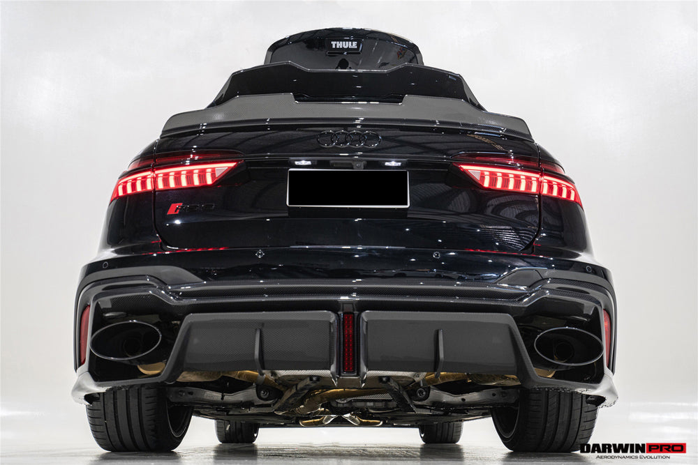 DarwinPRO 2019-2023 Audi RS6 Avant C8 IMP Performance Carbon Fiber Middle Spoiler