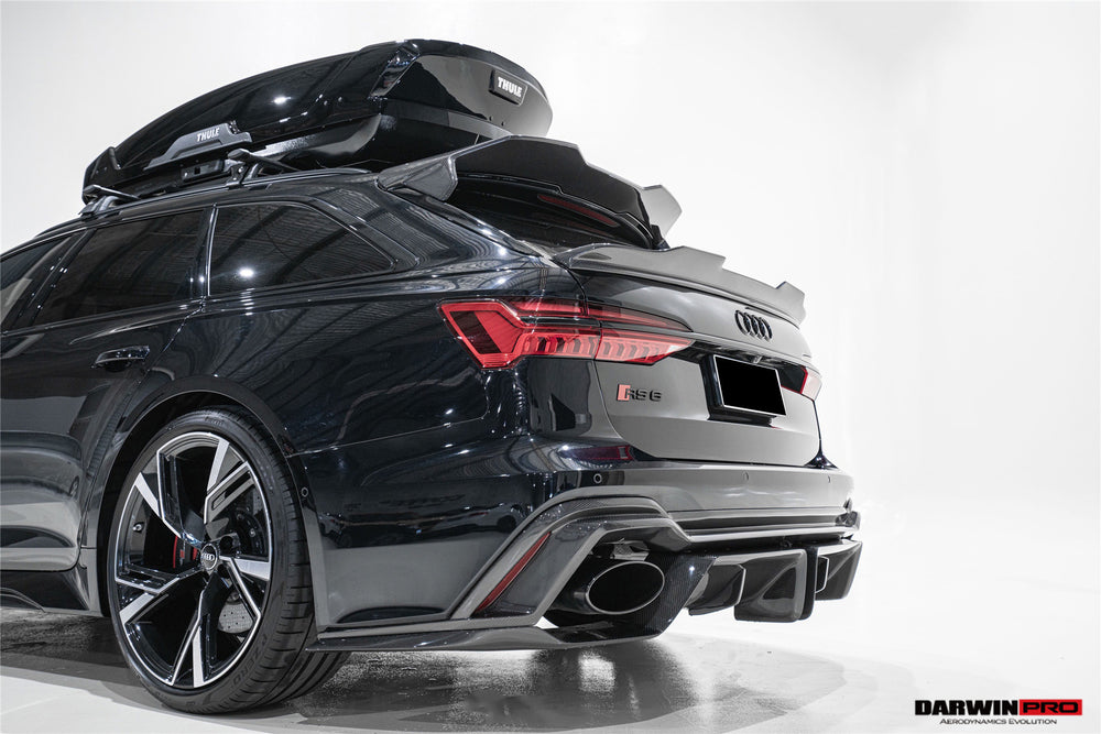 DarwinPRO 2019-2023 Audi RS6 Avant C8 IMP Performance Carbon Fiber Middle Spoiler