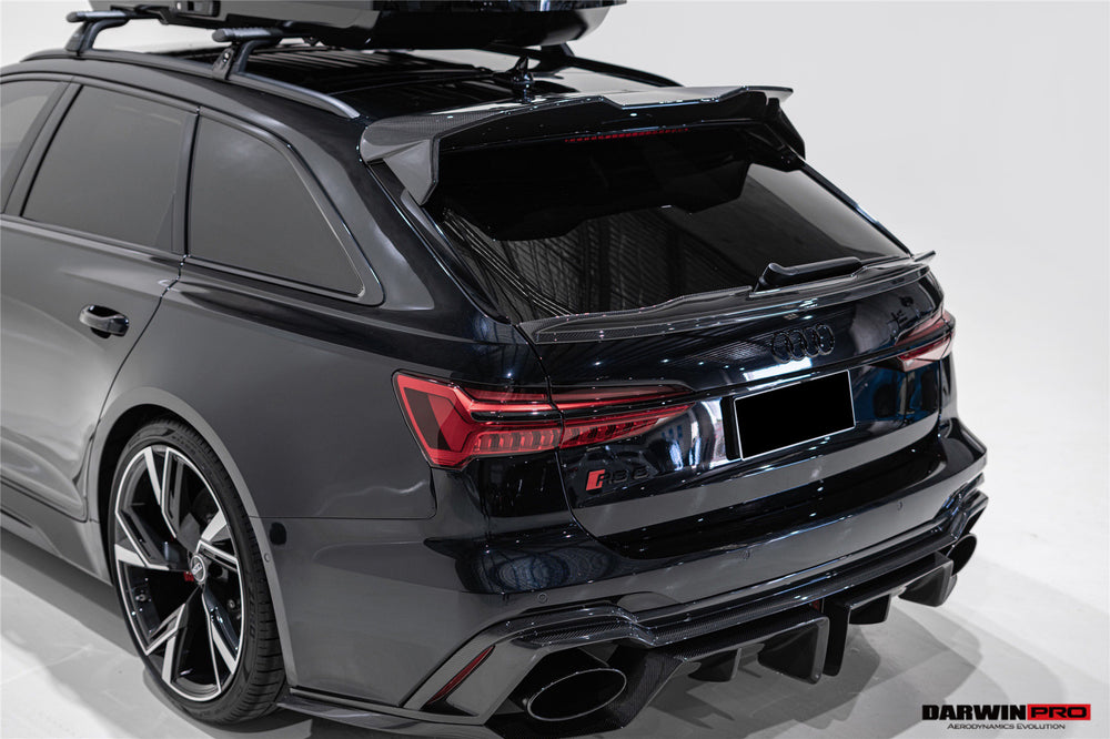 Alerón de techo de alto rendimiento DarwinPRO 2019-2023 Audi RS6 Avant C8 IMP