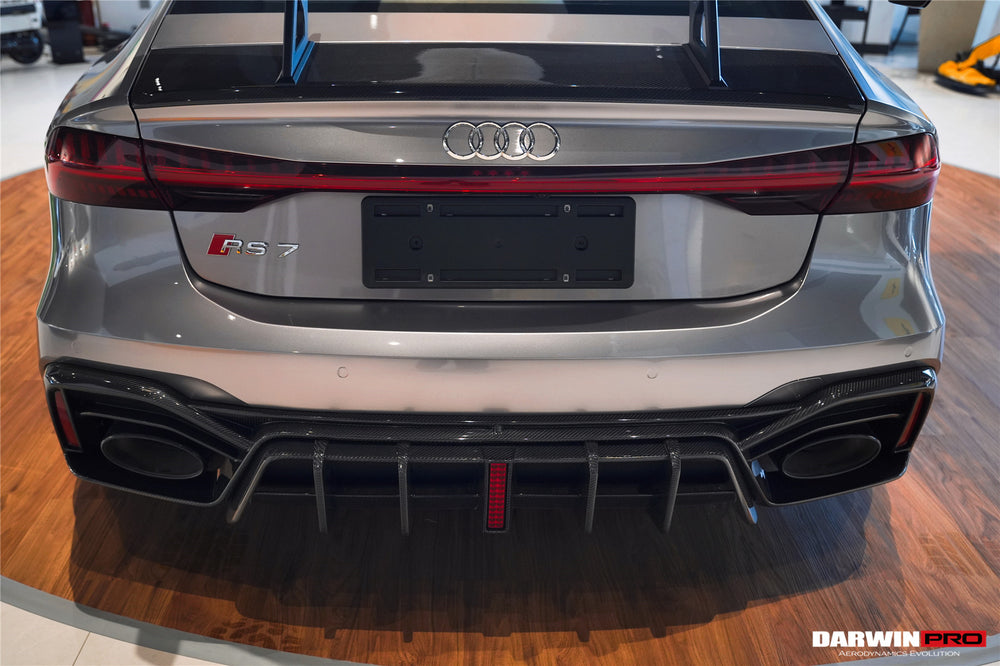 DarwinPRO 2019-2025 Audi RS7 C8 Quattro IMP Performance Rear Diffuser