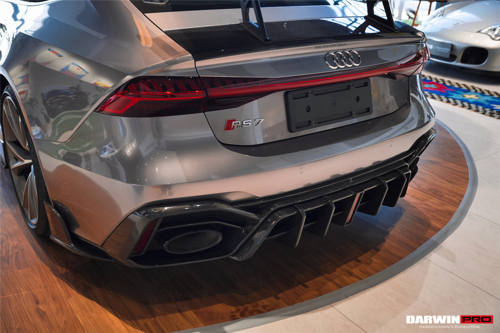 DarwinPRO 2019-2025 Audi RS7 C8 Quattro IMP Performance Rear Diffuser