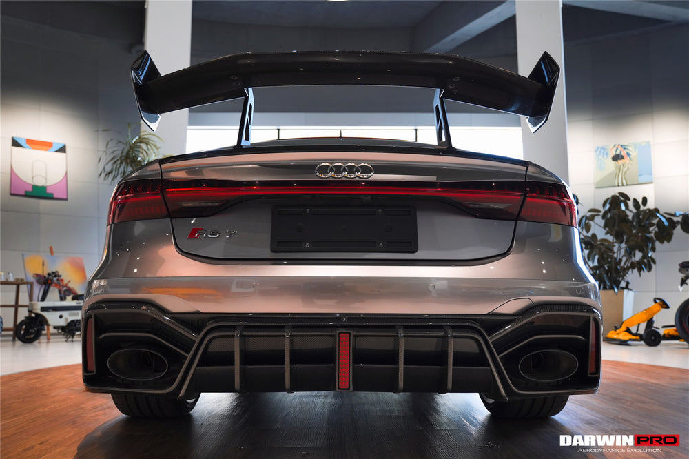 DarwinPRO 2019-2025 Audi RS7 C8 Quattro IMP Performance Rear Diffuser