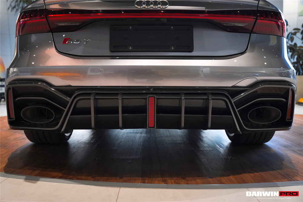 DarwinPRO 2019-2025 Audi RS7 C8 Quattro IMP Performance Rear Diffuser