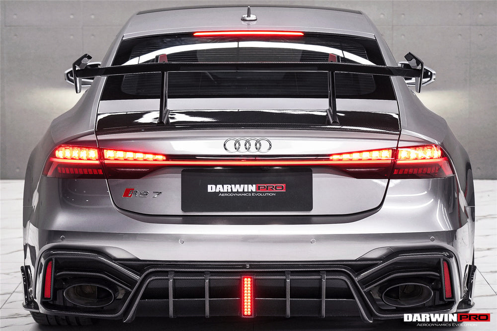 DarwinPRO 2019-2025 Audi RS7 C8 Quattro IMP Performance Rear Diffuser - DarwinPRO Aerodynamics