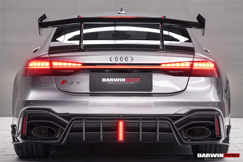 DarwinPRO 2019-2025 Audi RS7 C8 Quattro IMP Performance Rear Diffuser - DarwinPRO Aerodynamics